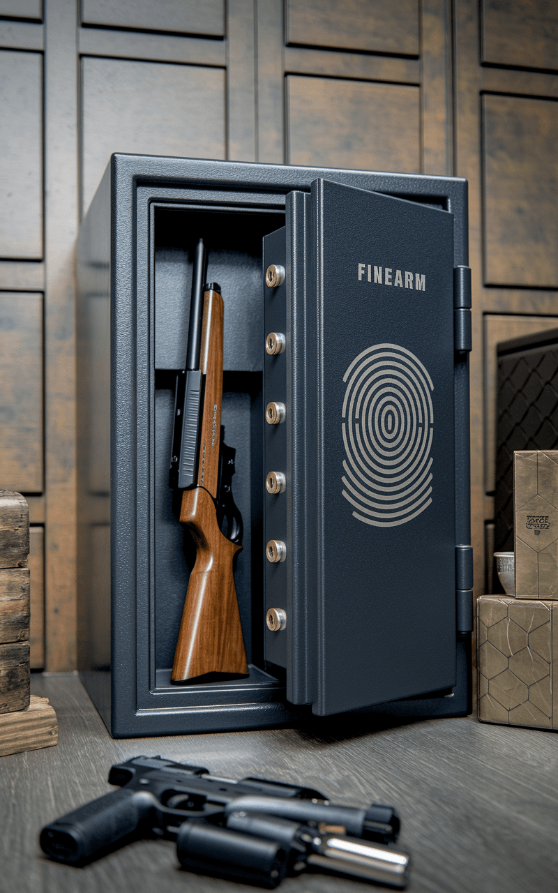 Gun Safe Box Fingerprint: Fast & Secure Access to Your Firearm - Jimbosafe