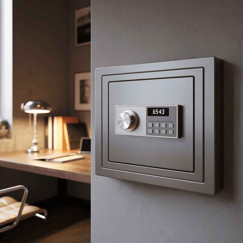 Wall Mounted Safe Box