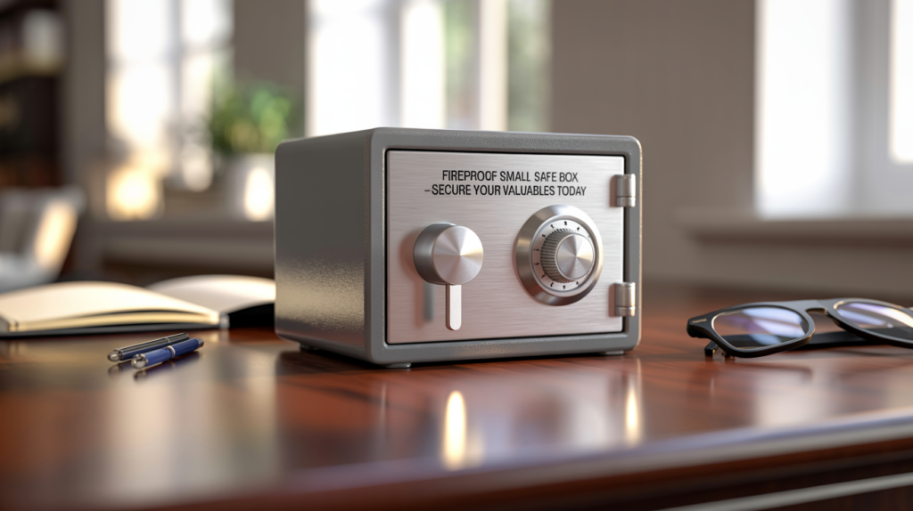 Fireproof Small Metal Safe Box