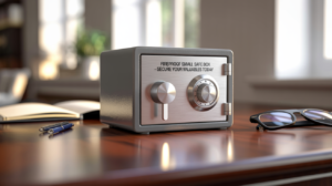 Fireproof Small Metal Safe Box