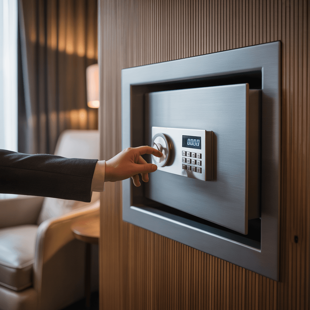 Electronic Hotel Safe Boxes