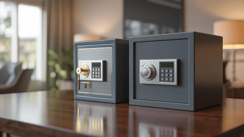 Safe Boxes with Key Lock