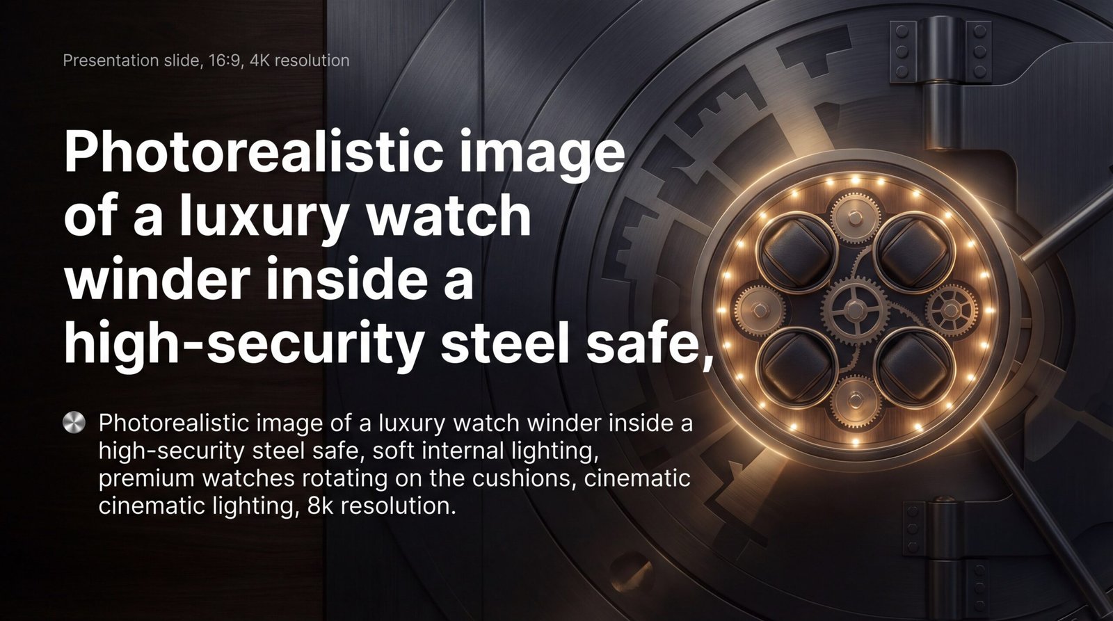 luxury watch winder safe